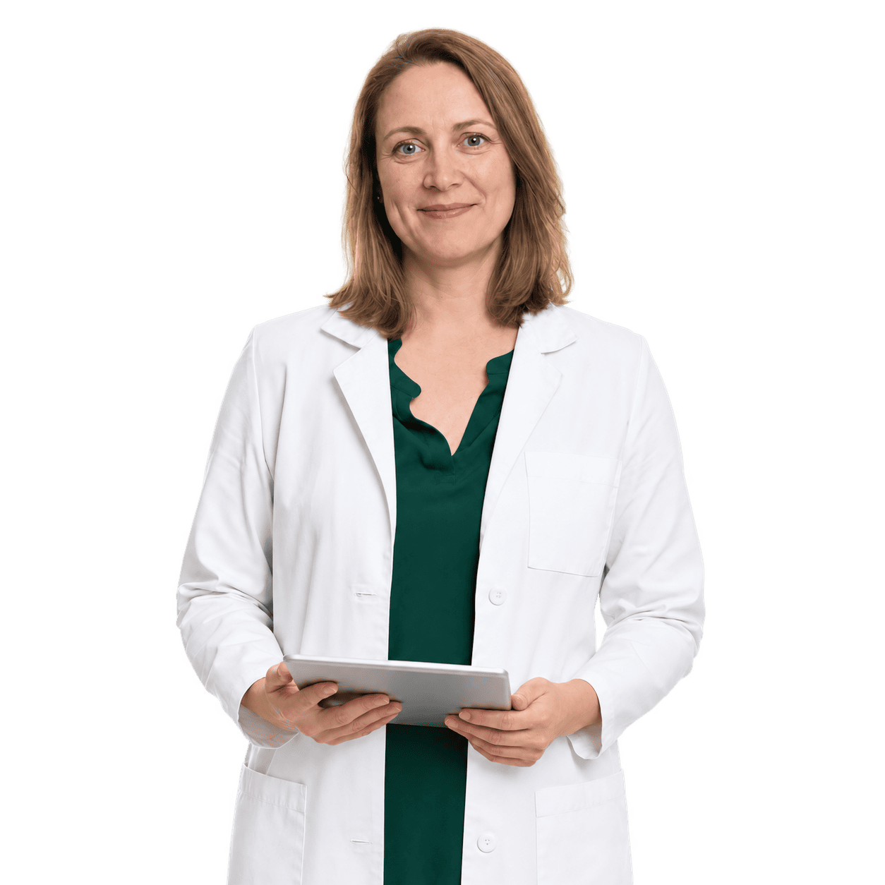 White Canadian woman pharmacist