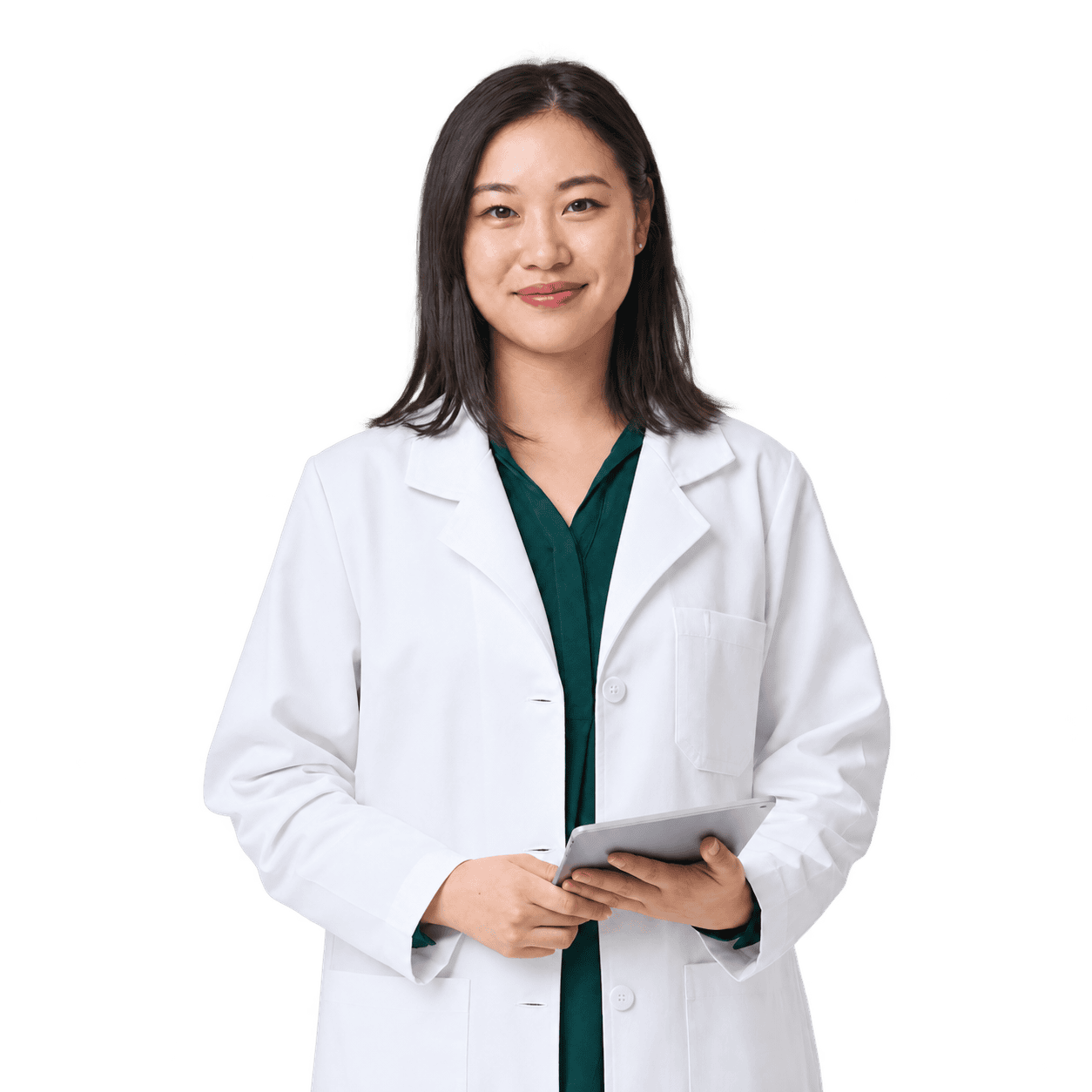 Asian woman pharmacist