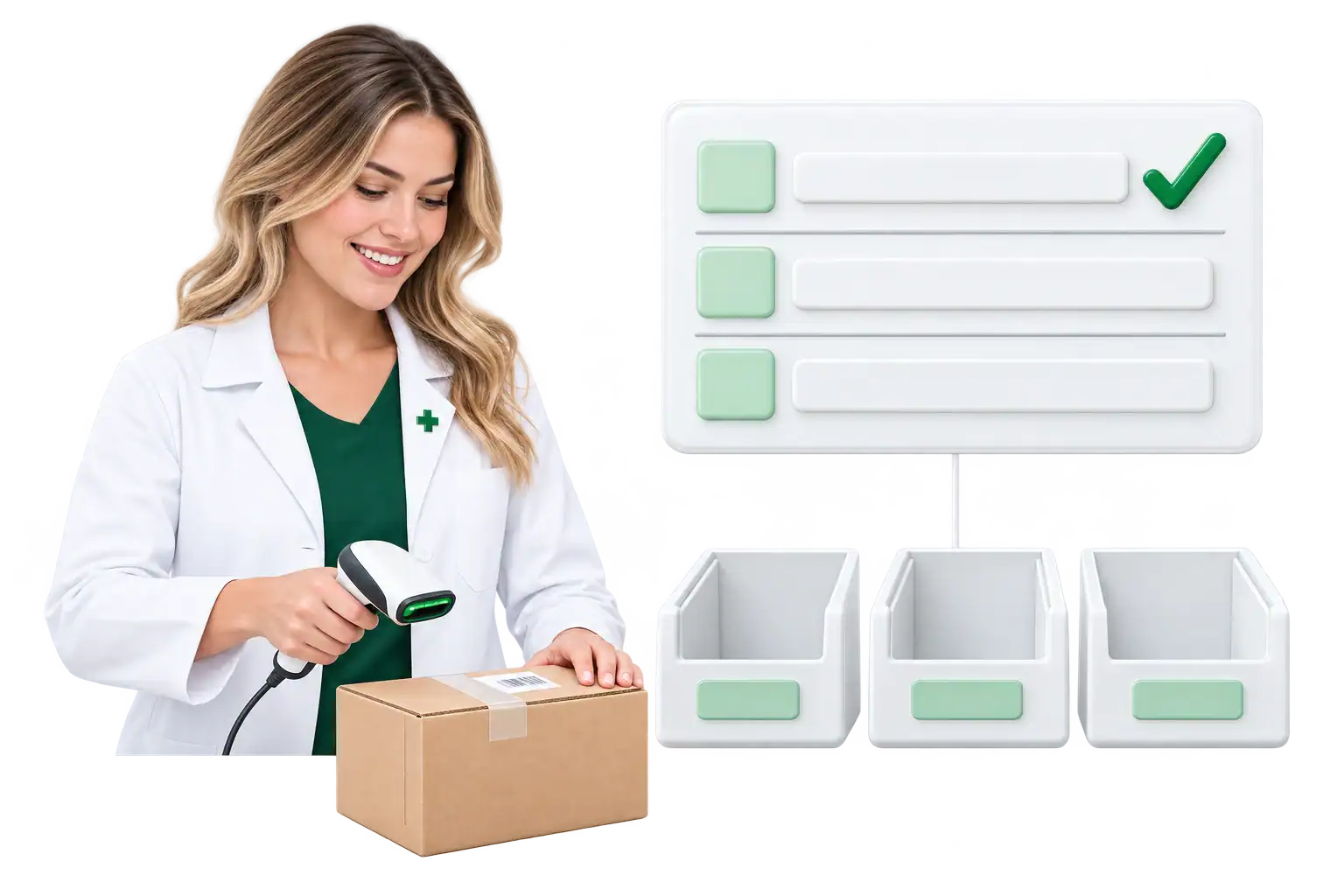 A permanent pharmacy technician