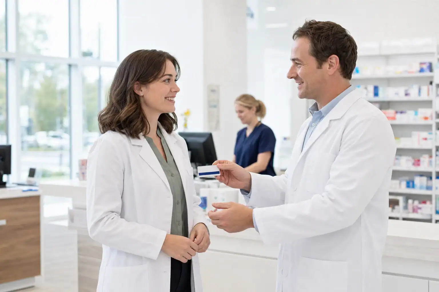 A pharmacist starting a permanent role